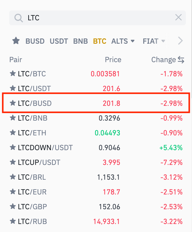 Litecoin BTC (LTC-BTC) Price History & Historical Data - Yahoo Finance