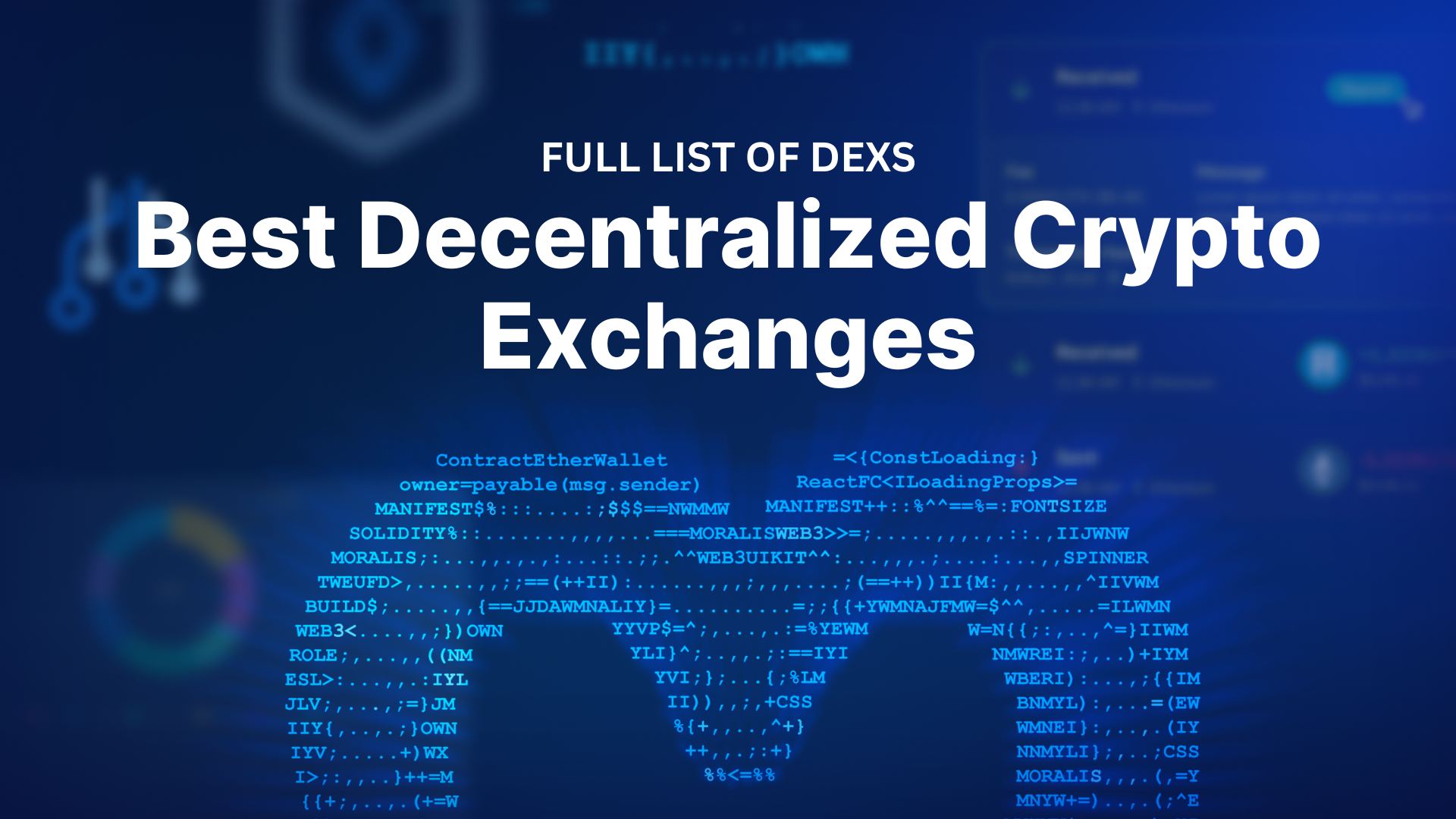 Top 10 Best Decentralized Exchanges in - Features Explained