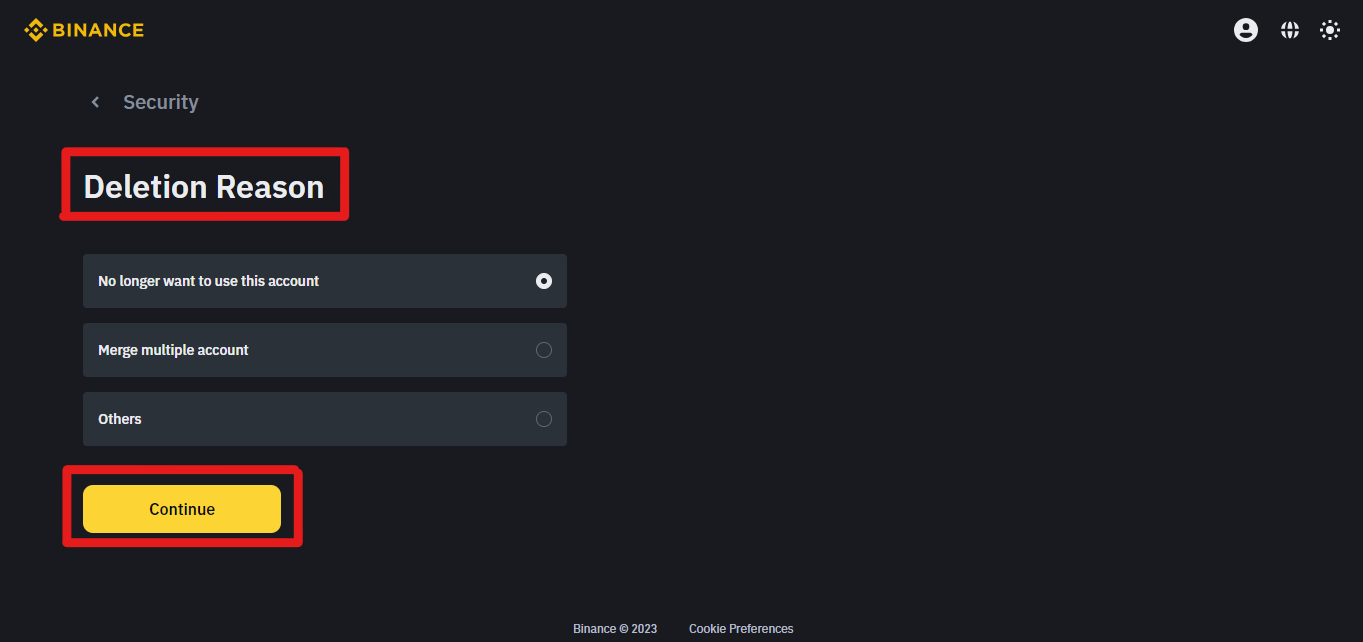 How to Delete Binance Account? - Step-by-Step Guide - Coindoo
