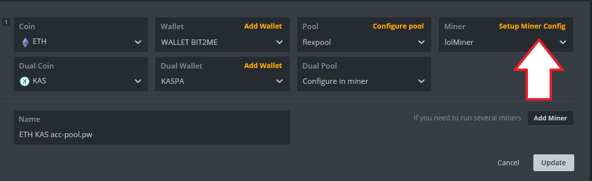 Guide to configure Dual Mining ETH ETC UBQH KASPA · Lolliedieb/lolMiner-releases Wiki · GitHub