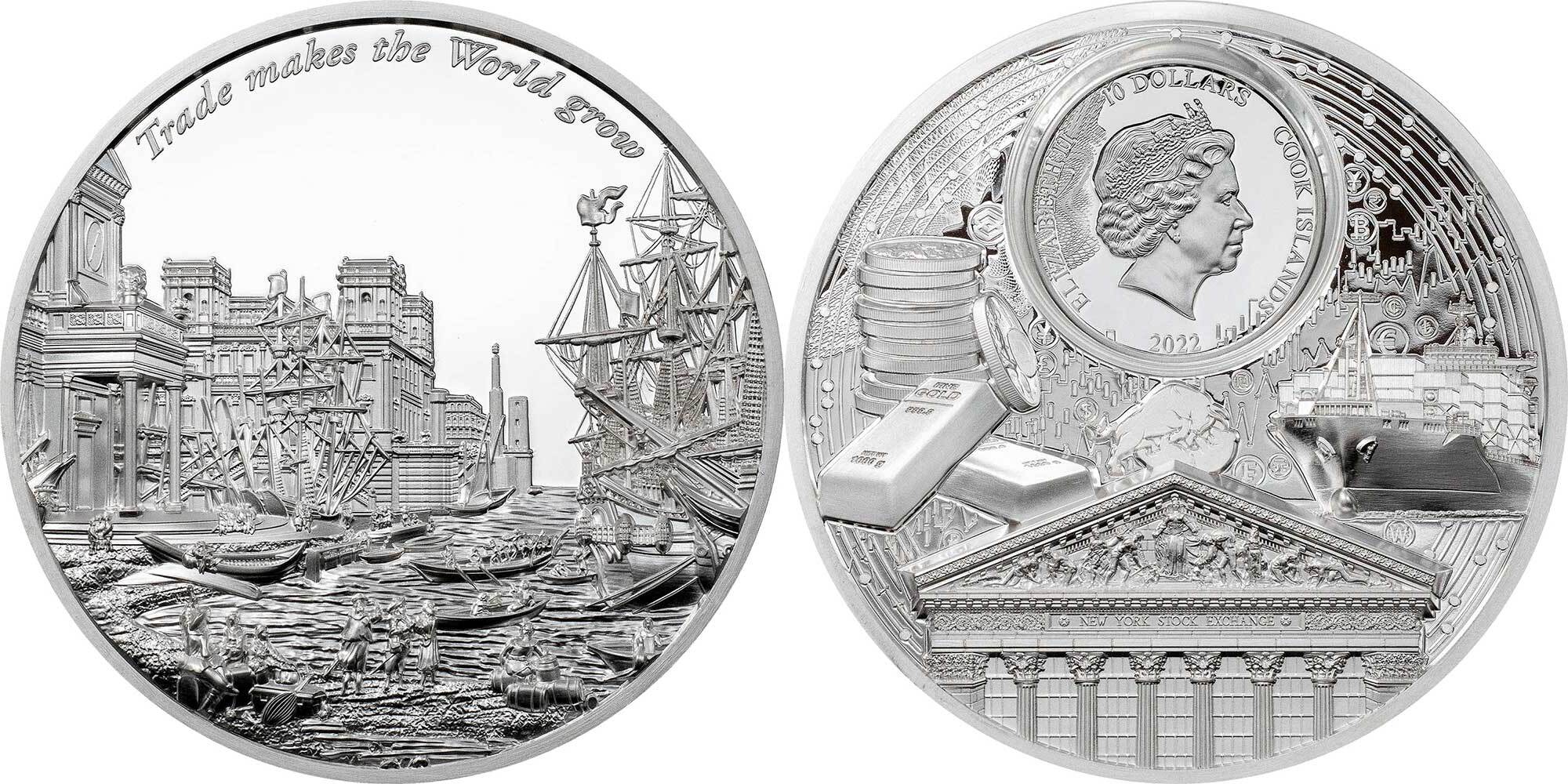 Voyagers Thirst for Discovery - Time Flies - NumisCollect Coin Wholesale & Project Development