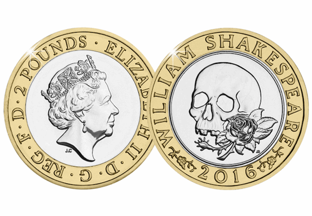 Shakespeare Tragedies £2 Gold Proof Coin Box Coa