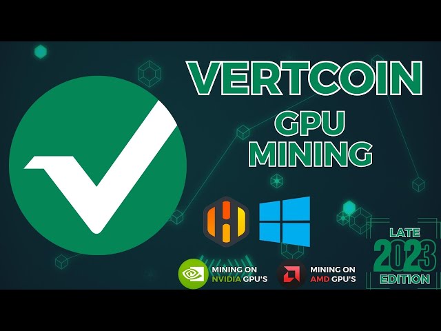 Crypto-Mining Vertcoin Hashrate GPU performance rankings