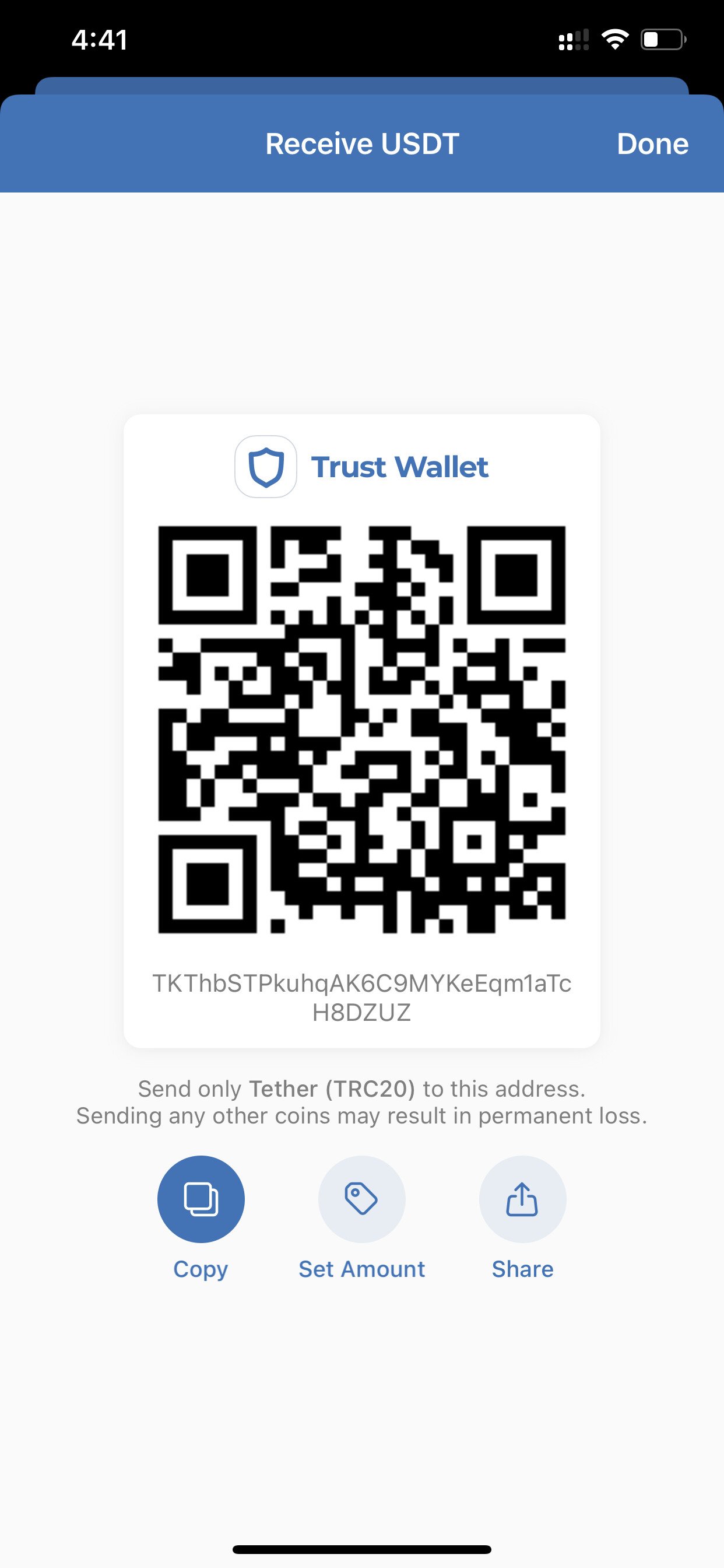 How to deposit/withdraw TRCUSDT? | XREX Help Center