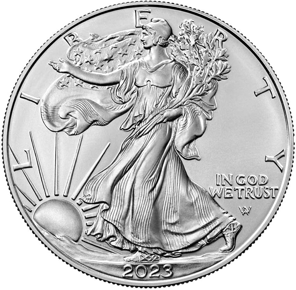 Buy 1 oz American Silver Eagle Coin (BU, Dates Vary)