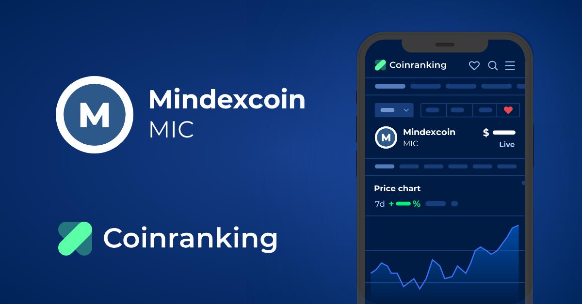 Mindexcoin Exchanges - Buy, Sell & Trade MIC | CoinCodex