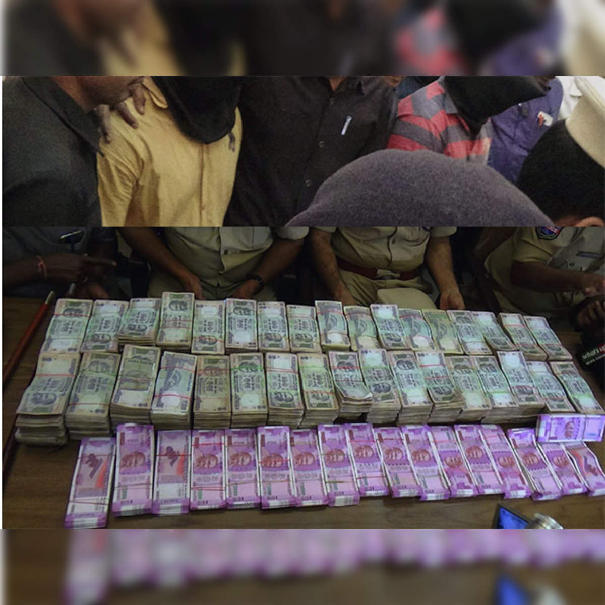 Two arrested by Hyderabad Police for transporting Rs 10 lakh hawala money