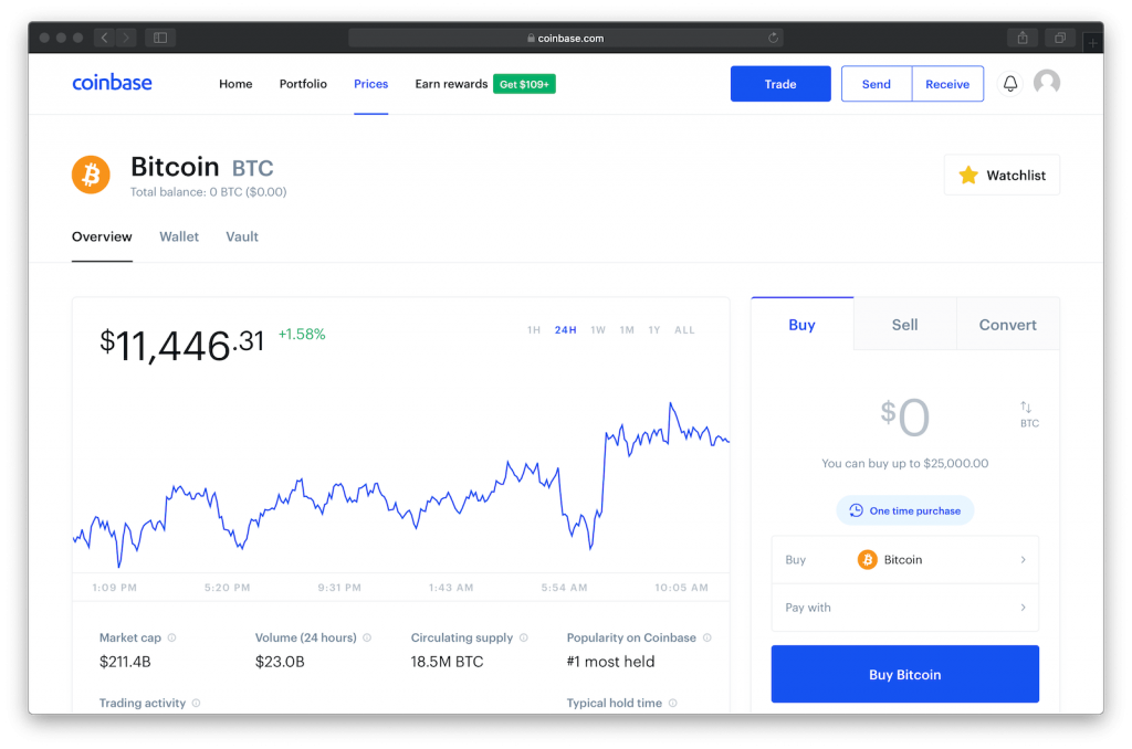 ‎Coinbase: Buy Bitcoin & Ether on the App Store