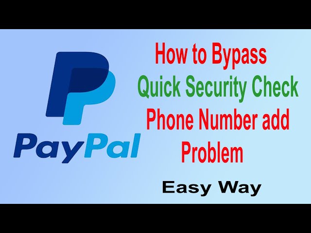 Log in to your PayPal account