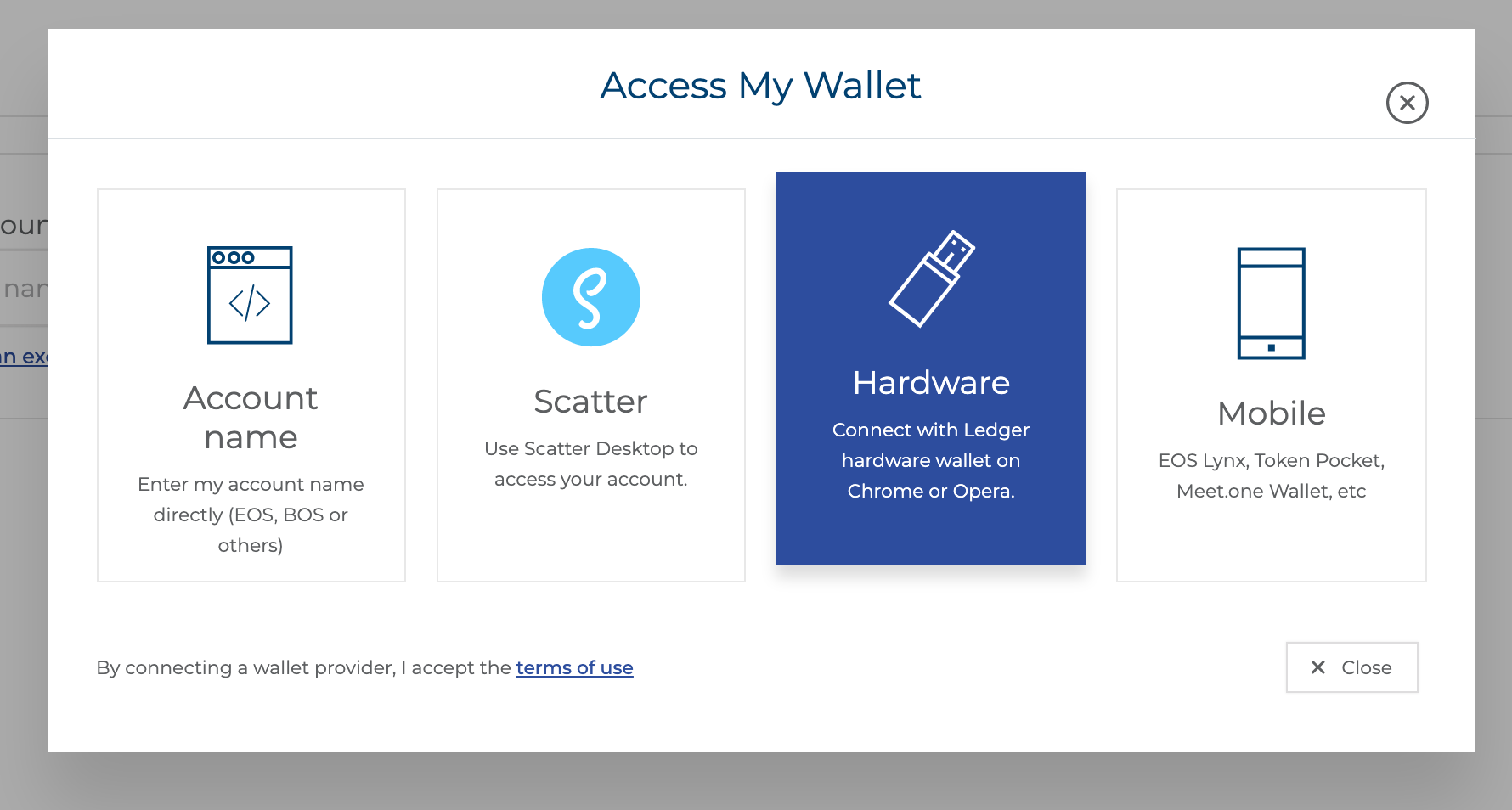 Scatter protocol - Browser Support - Brave Community