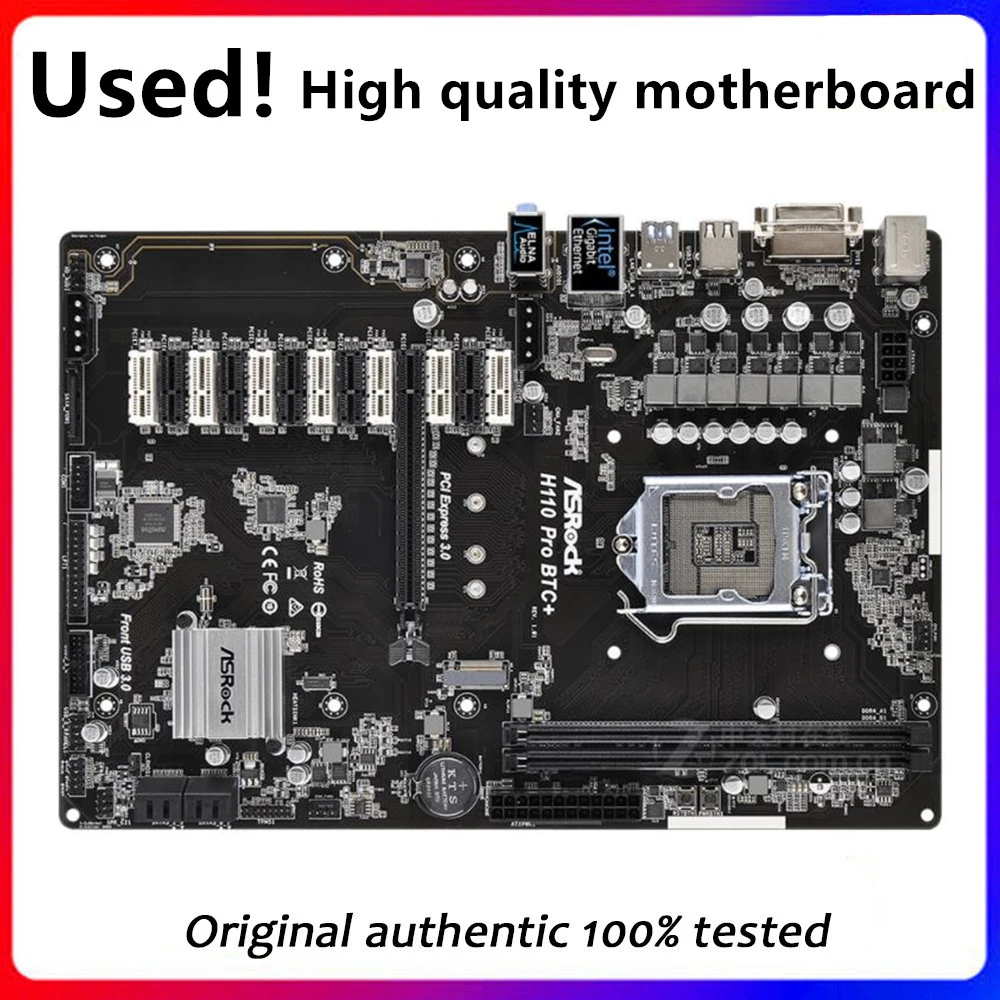 Asrock H Pro Btc Plus Motherboard -pcstudio