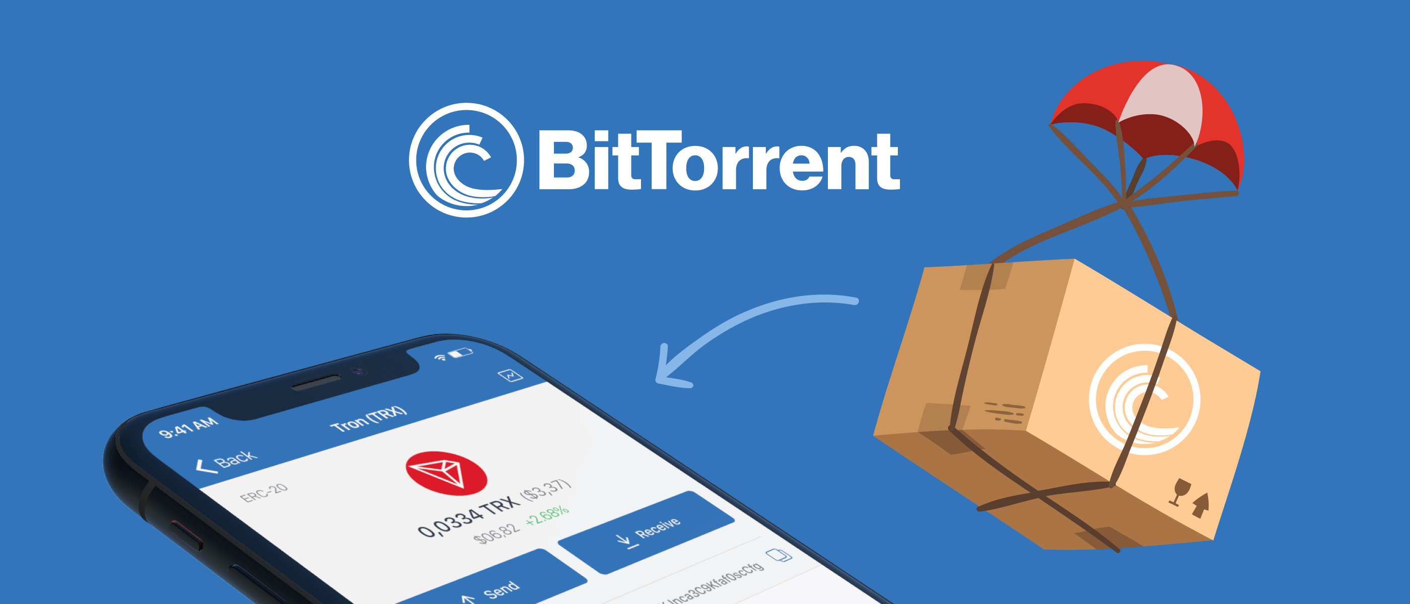 BitTorrent Airdrop - Claim free BTT tokens with bymobile.ru