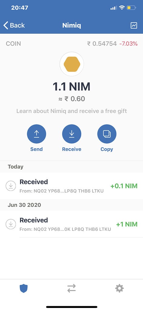 Nimiq price now, Live NIM price, marketcap, chart, and info | CoinCarp