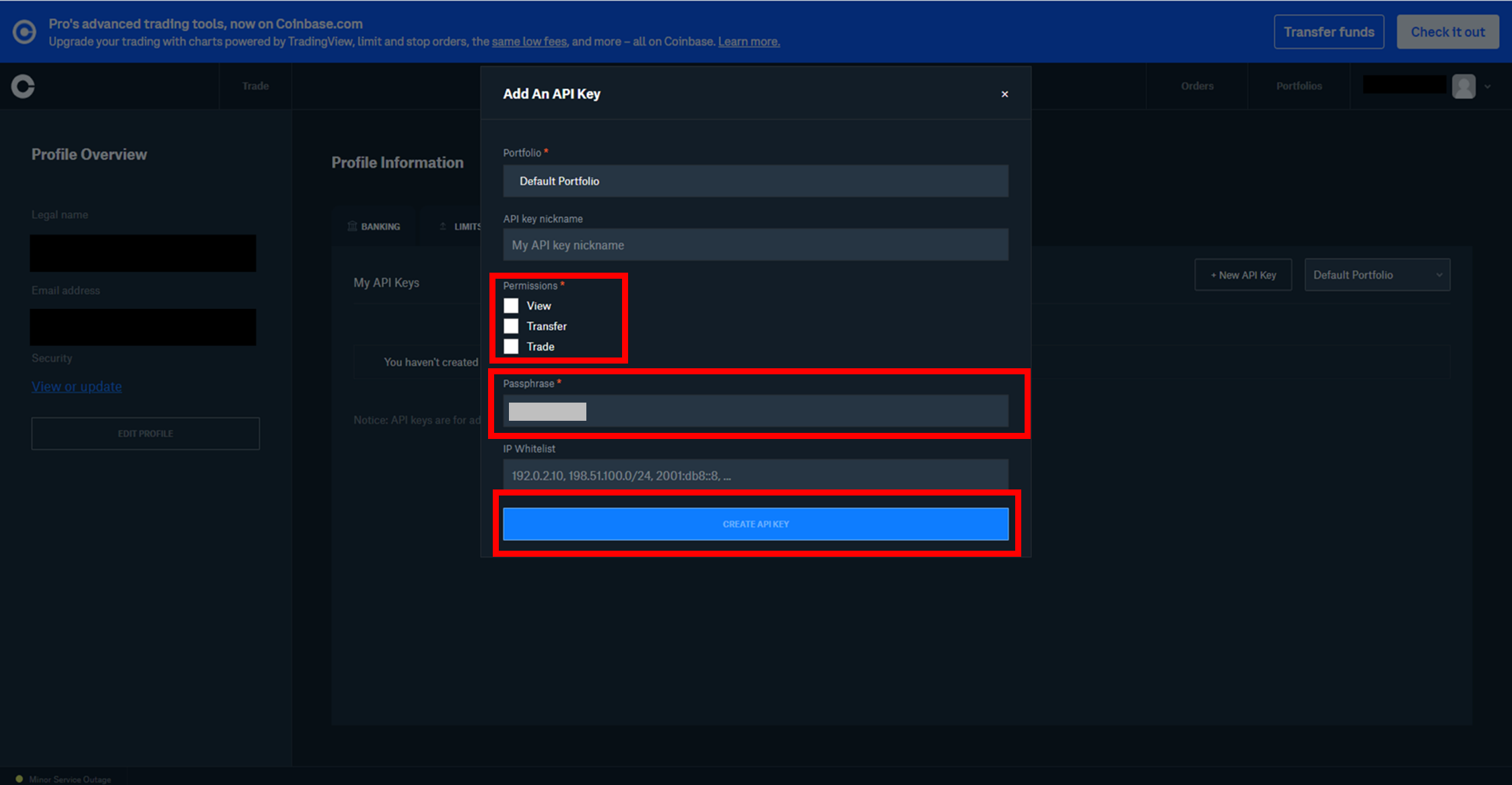 Coinbase Pro accounts migrated to Coinbase Advanced Trade | 3Commas Help Center