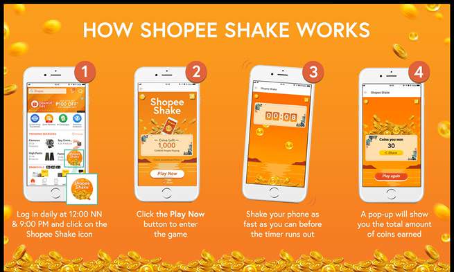 Get Shopee Coins when top up your ShopeePay Wallet