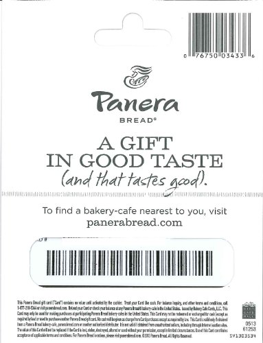 Buy Panera Bread Gift Cards | Receive up to % Cash Back