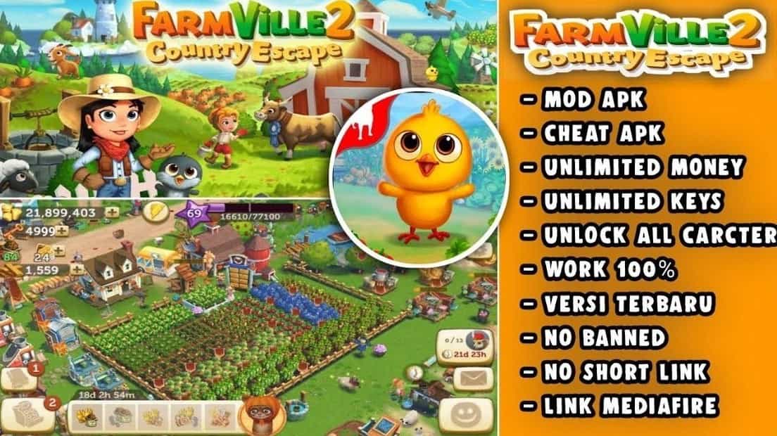 FarmVille 2 Unlimited Keys, Barn etc MOD APK Download