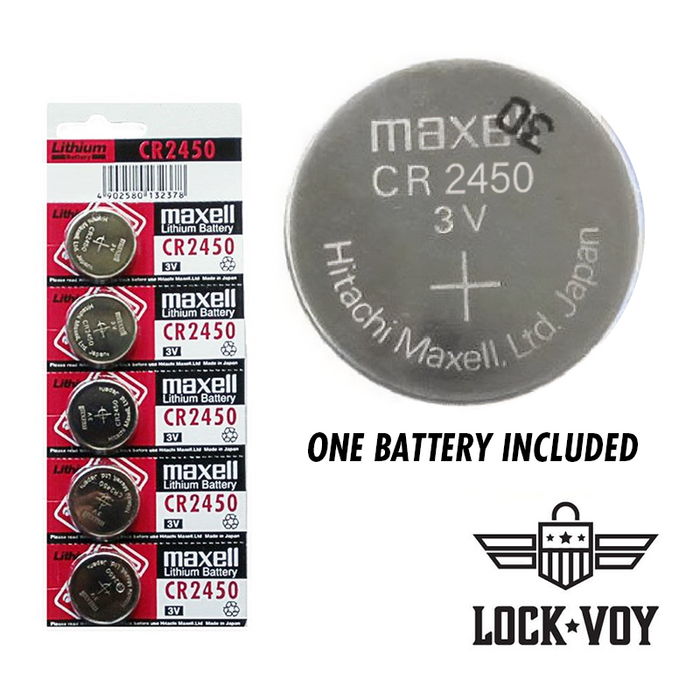 Maxell Lithium Coin Battery CR - Strip of 5 – Entell Ltd