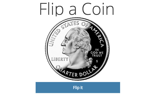 Flip a Coin. Heads or Tails? Online Virtual Coin Flipper.