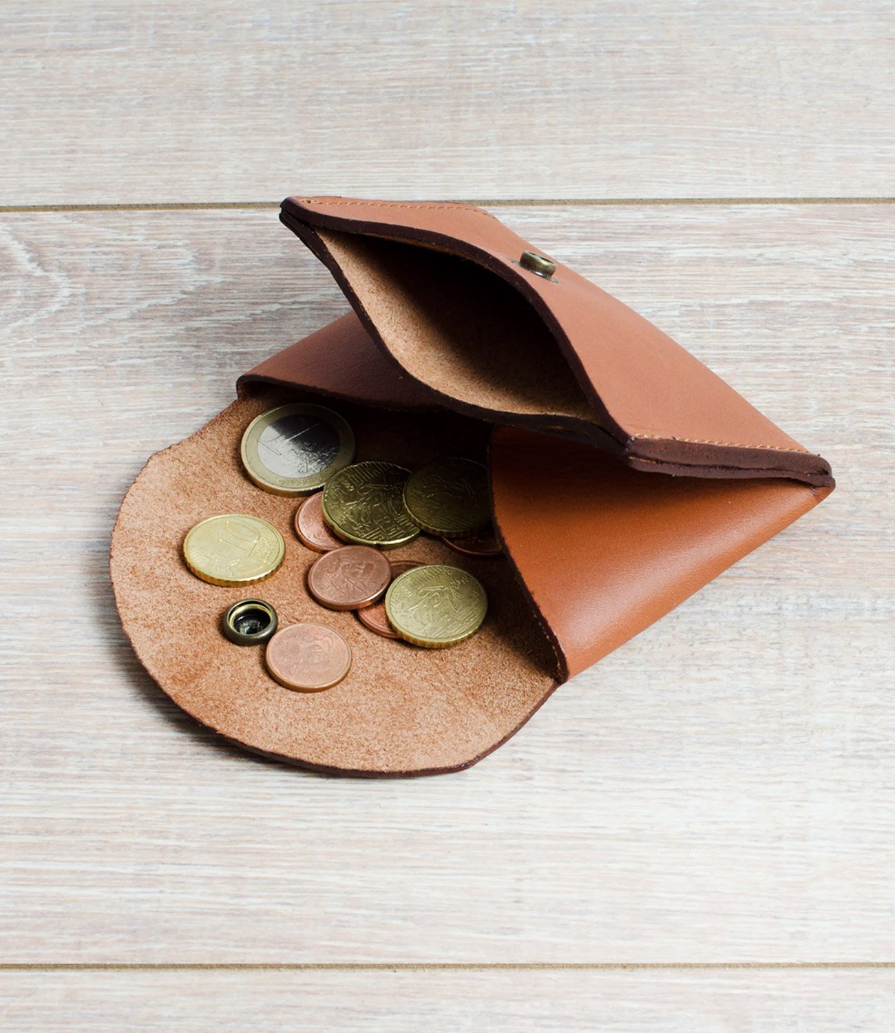 Folding Coin Purse (Economy Large) - Leathersmith Designs Inc.