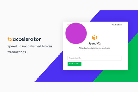 Accelerate BTC - #1 Free Bitcoin Transaction Accelerator