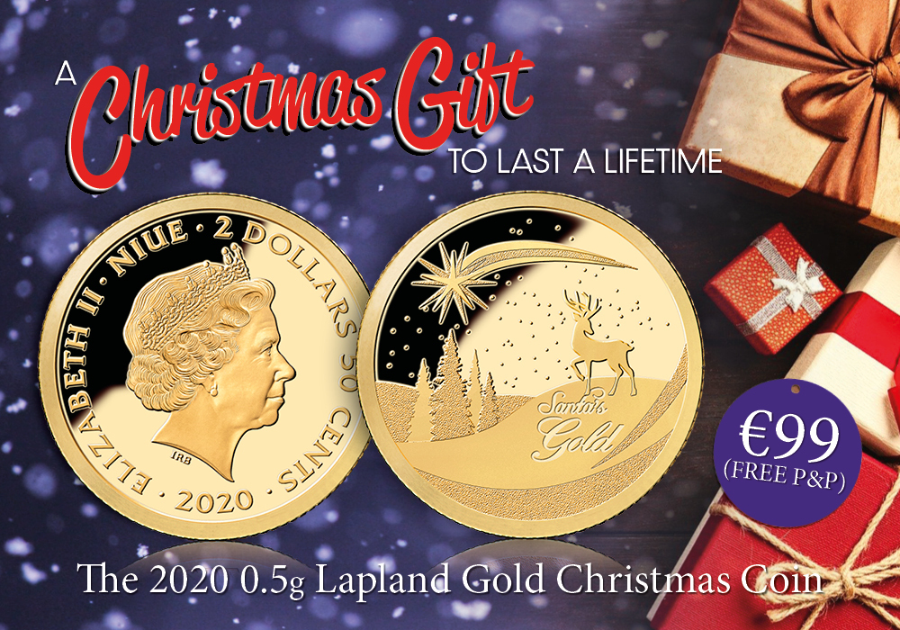 Gold Santa Wish Coin - Christmas – HoneyClove Designs