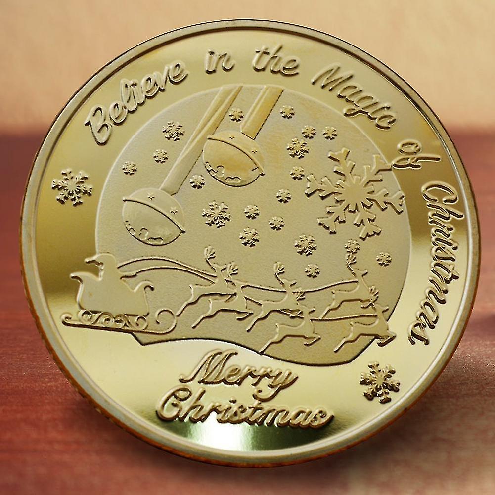 FLASH OFFER! Gold Santa Wish Coin - Christmas – HoneyClove Designs