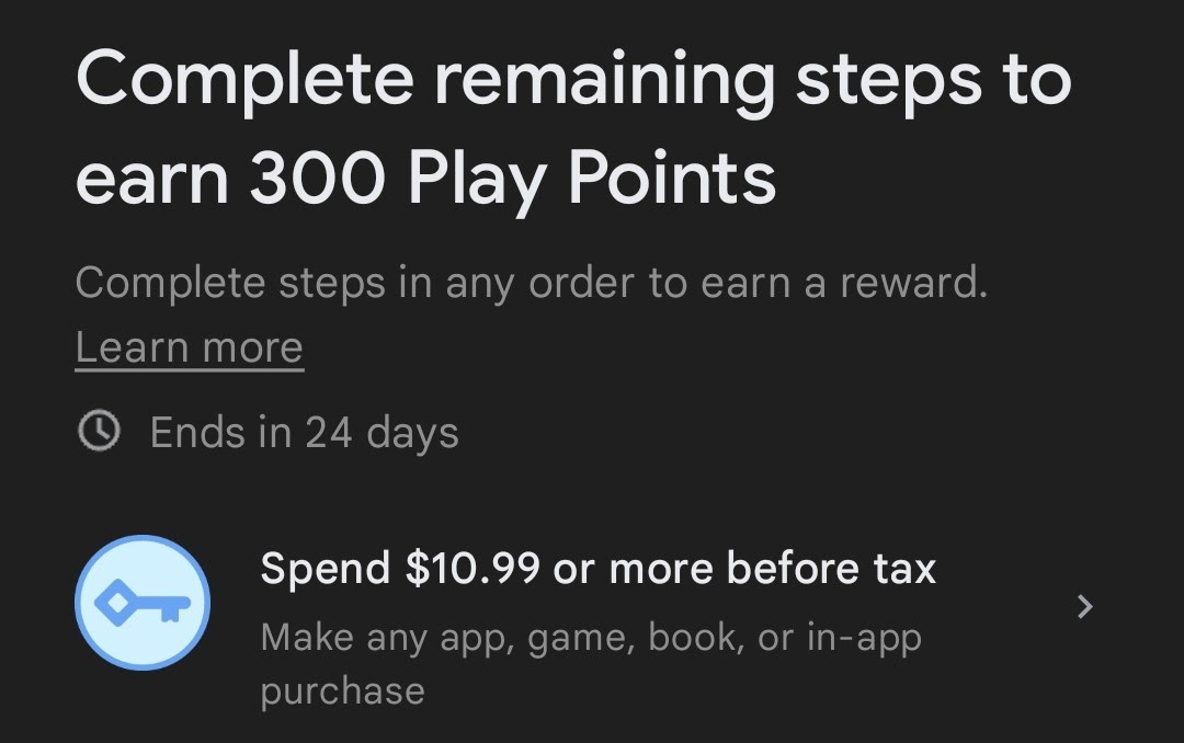 How to fix problems with Google Play Points - Google Play Help