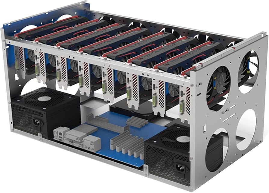 GPU Mining RIG For BTC & ETH Mining |