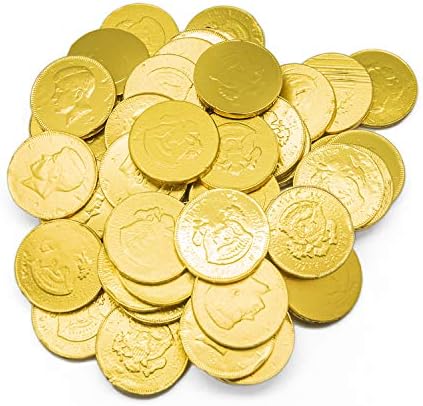 Calories in Milk Chocolate Assorted Gold Coins by The Madelaine and Nutrition Facts