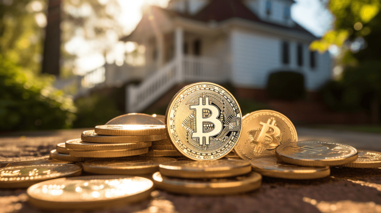 Can you buy a house with cryptocurrency in ? Deal details