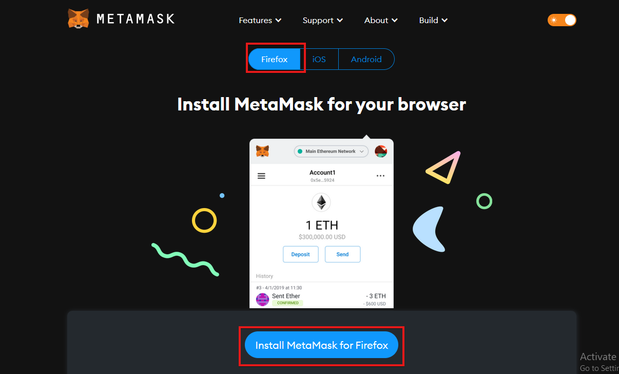 How to install MetaMask