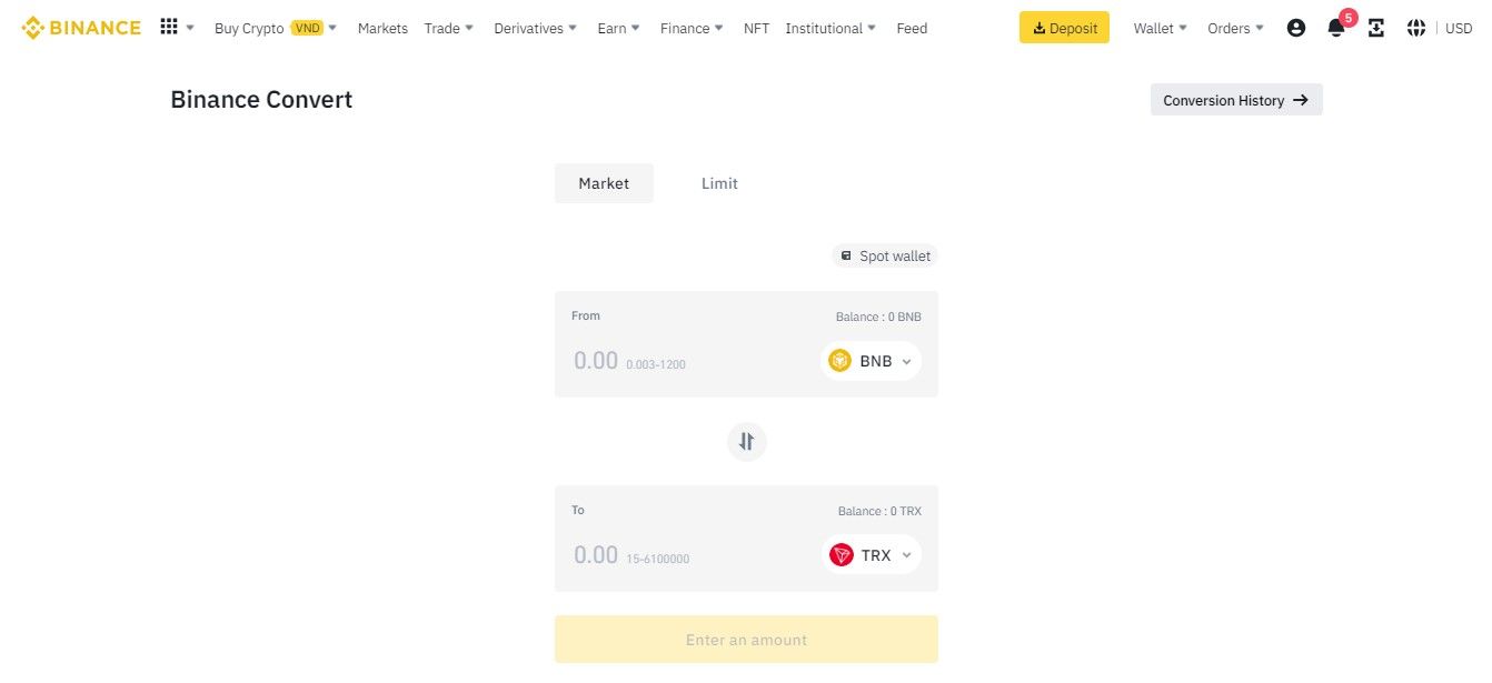 How to buy TRON (TRX) on Binance? | CoinCodex