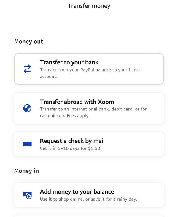 How do I add funds to my PayPal balance from my bank account? | PayPal SG