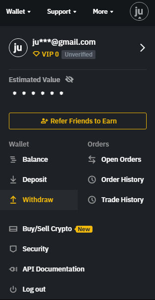 Withdraw from Binance via P2P: detailed Instruction