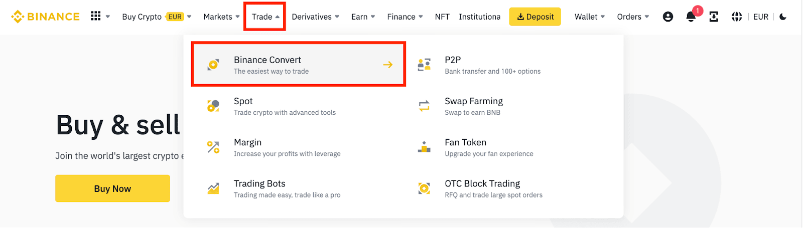 How to convert BTC to USDT on Binance iOS App (step-by-step guide) — Monierate