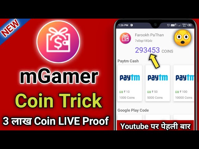 mGamer – Earn Money, Gift Card mod all versions