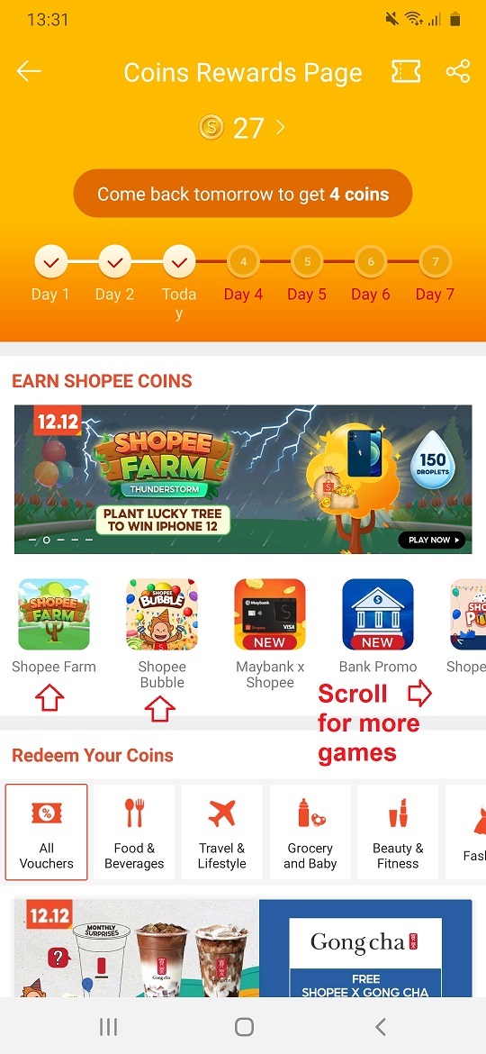 Confused of How to Use Shopee Coins? Here 2 Ways to Use! - Ginee