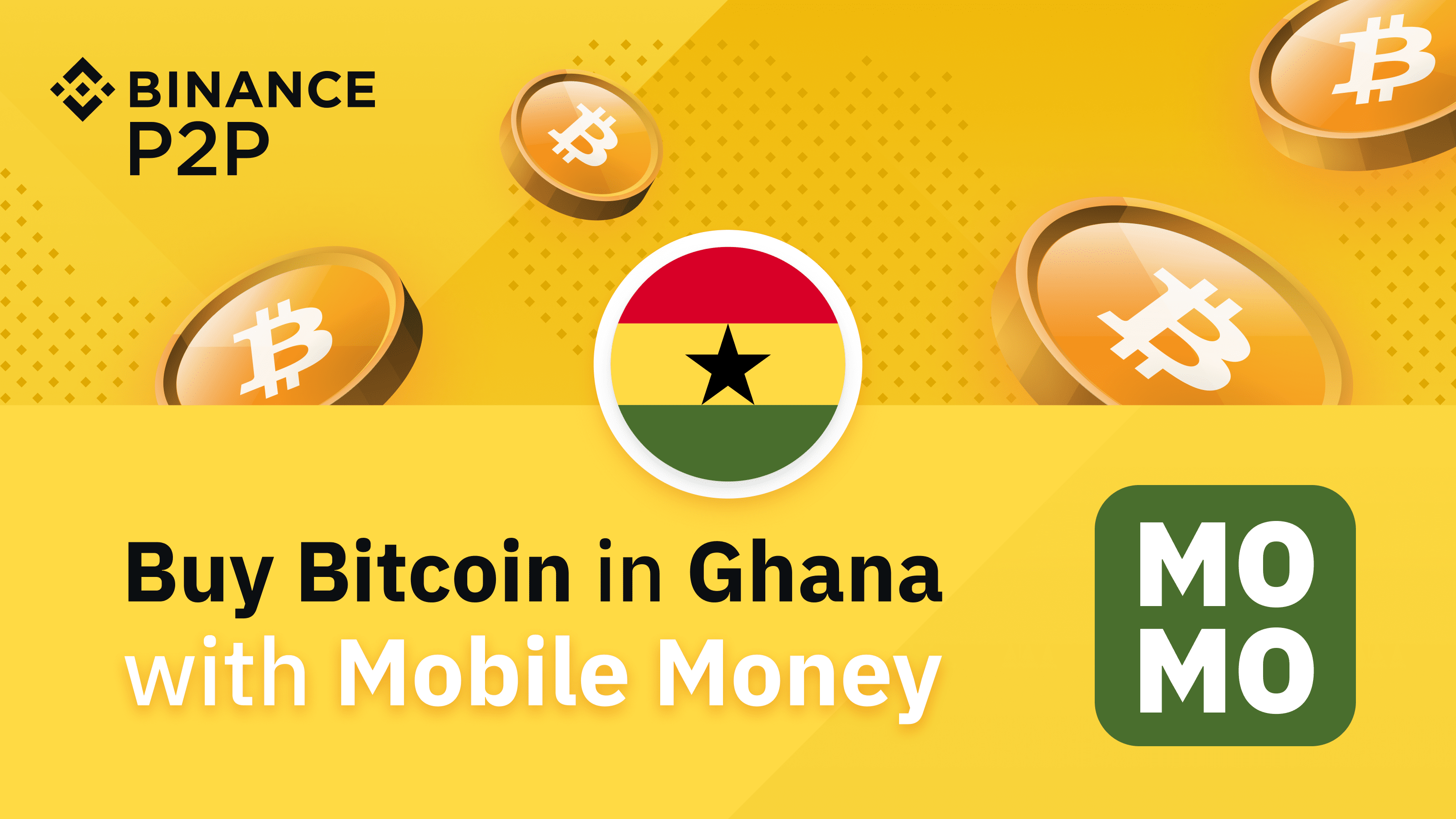 Buy Bitcoin in Ghana Anonymously - Pay with MTN Mobile Money