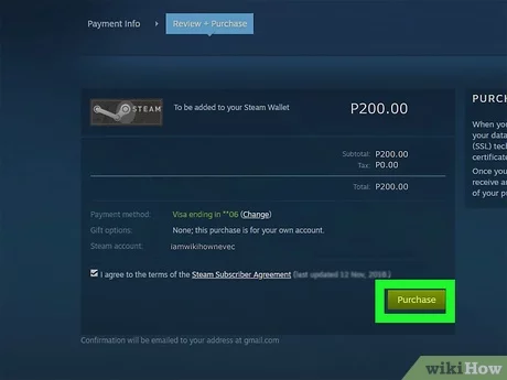 Steam Wallet - Add Funds