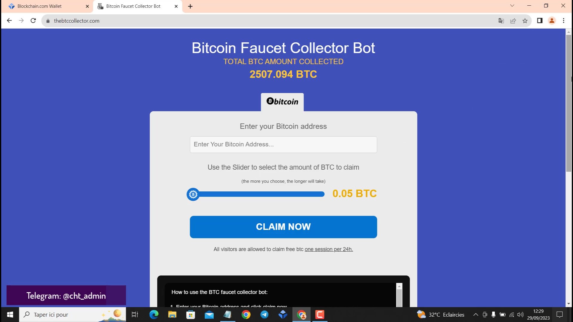 Free Bitcoin Faucet collector Free Download