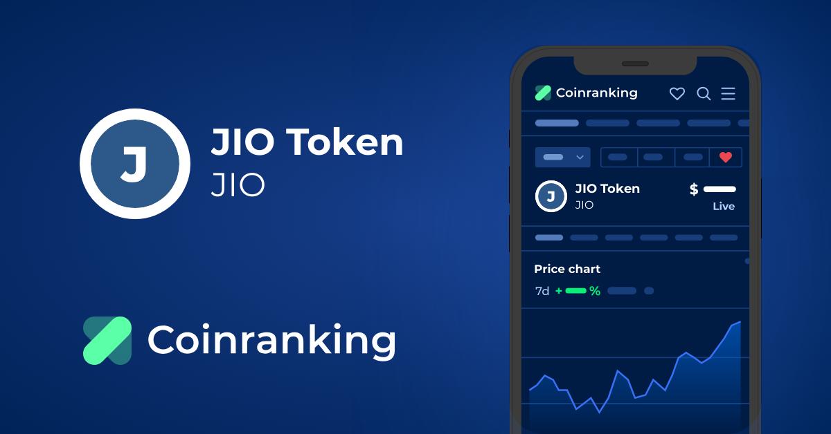 JIO Token price today, JIO to USD live price, marketcap and chart | CoinMarketCap