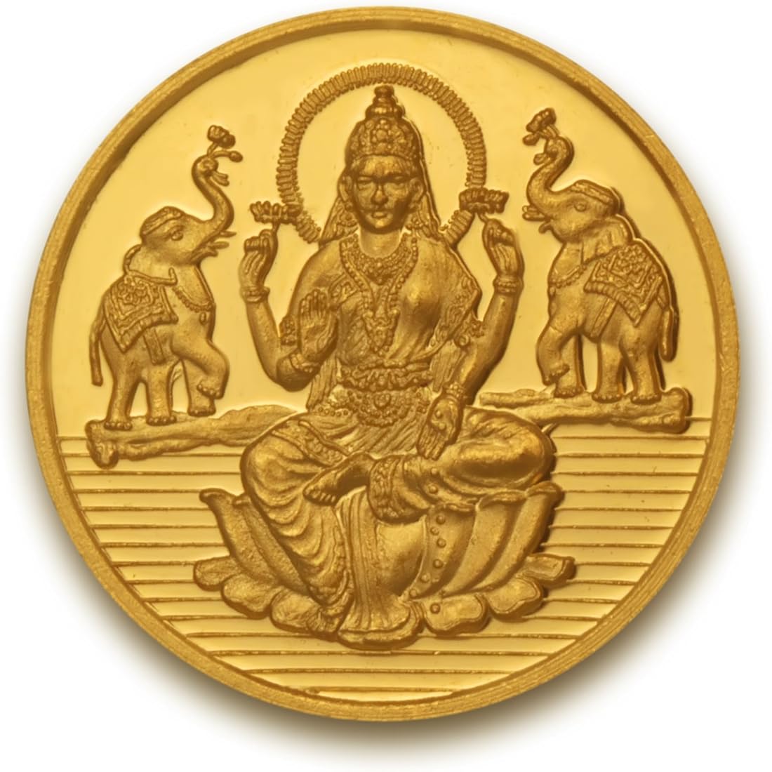 4 Gram Lakshmi Gold Coin 22kt ( Purity) – Bangalore Refinery