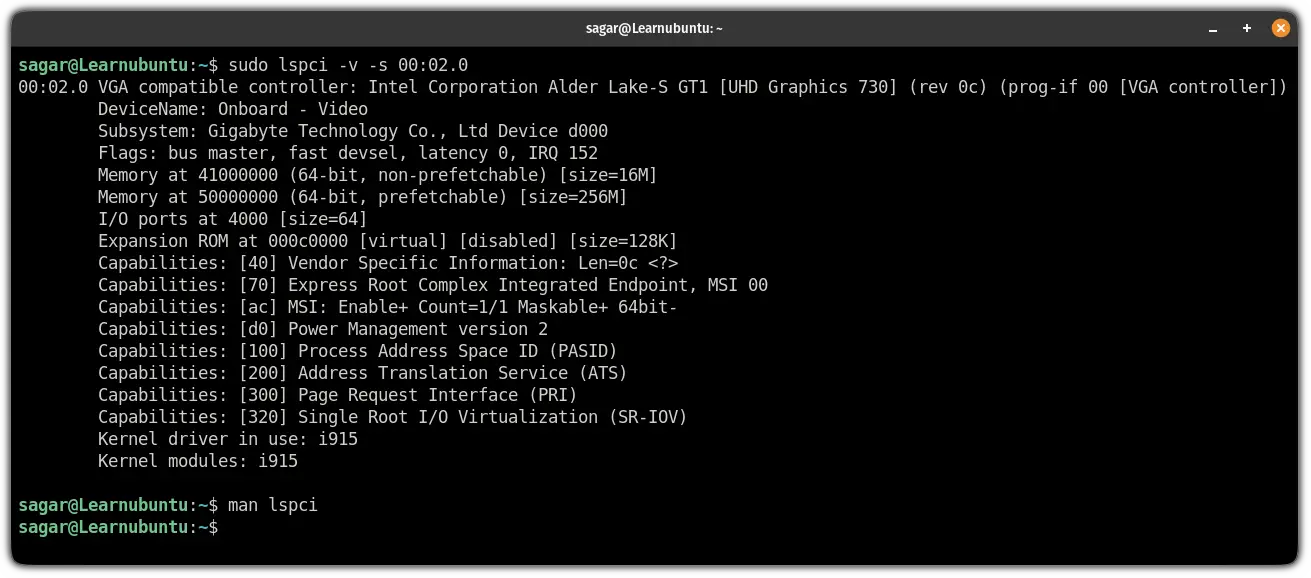 How to get graphics card (GPU) information on Linux - BinaryTides