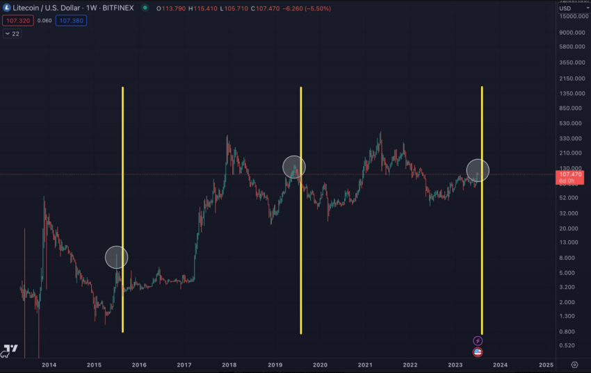 Litecoin (LTC) Halving Approaches: What to Know