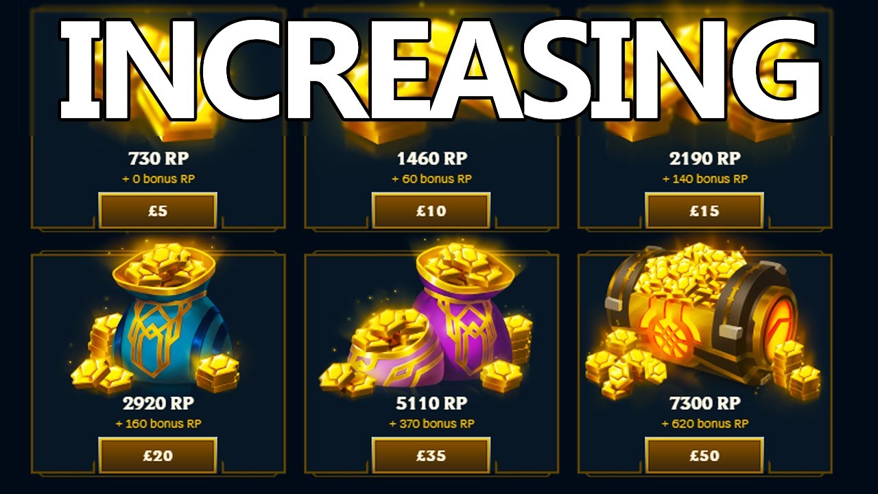 Riot to Hike Up RP Prices | EarlyGame