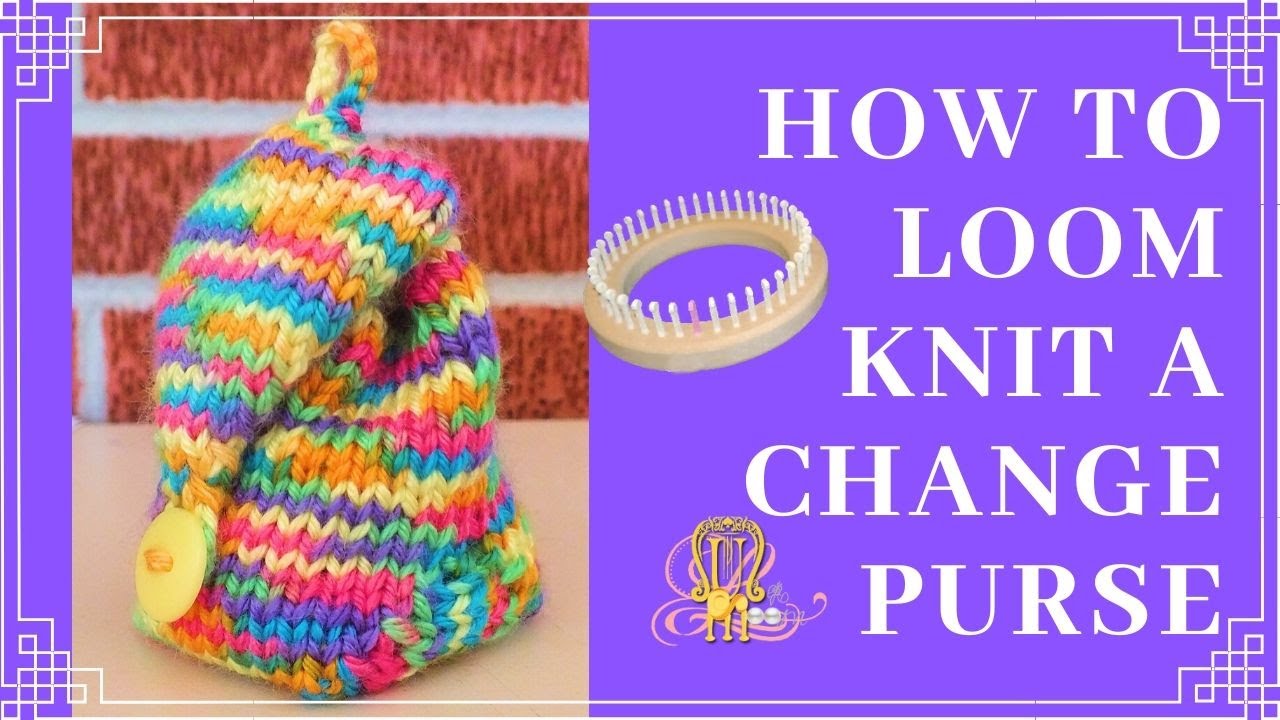 Loom Knit Purse - bymobile.ru