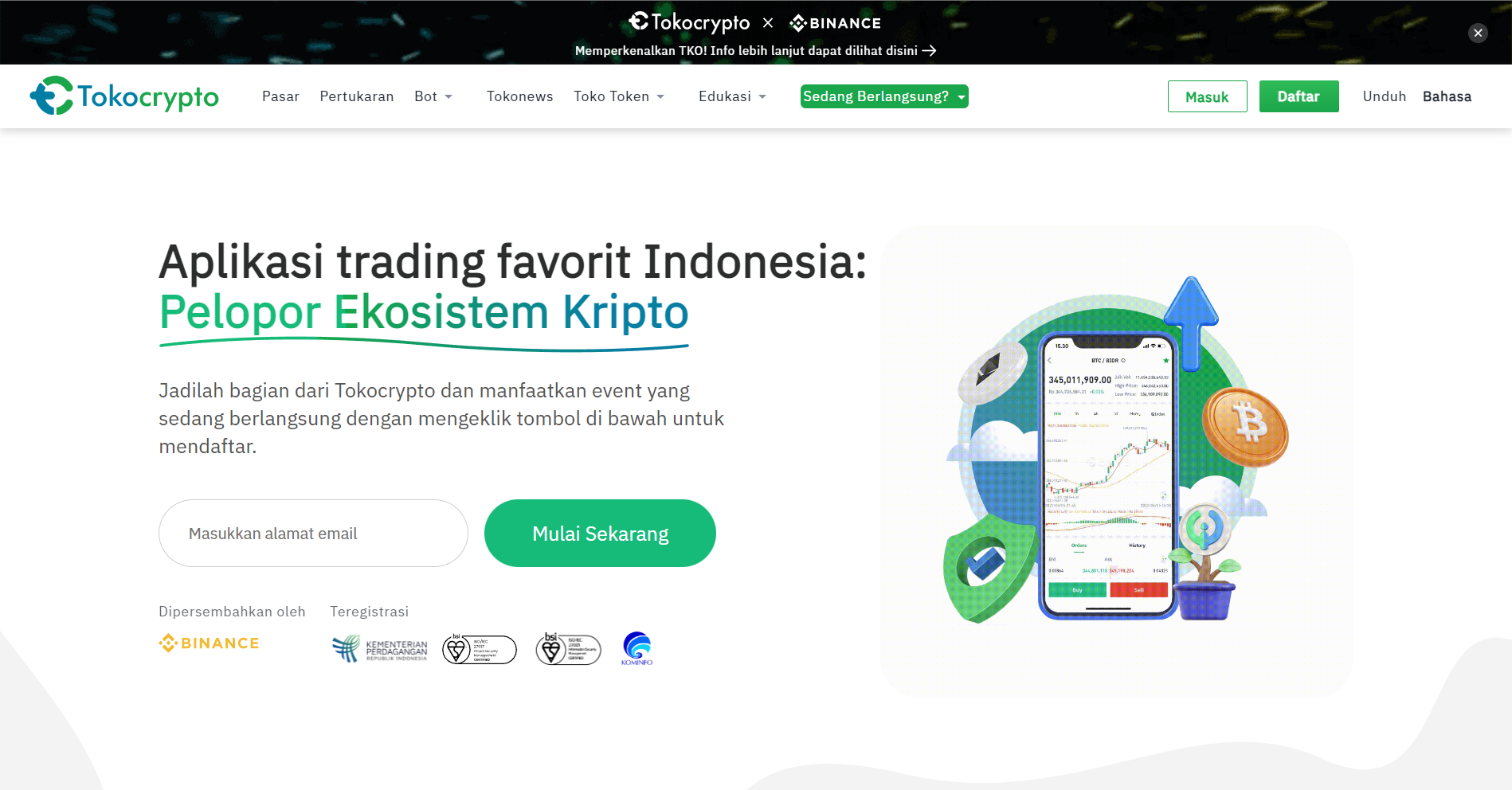 Implementation of Cryptocurrency Trading on Marketplace - IOPscience