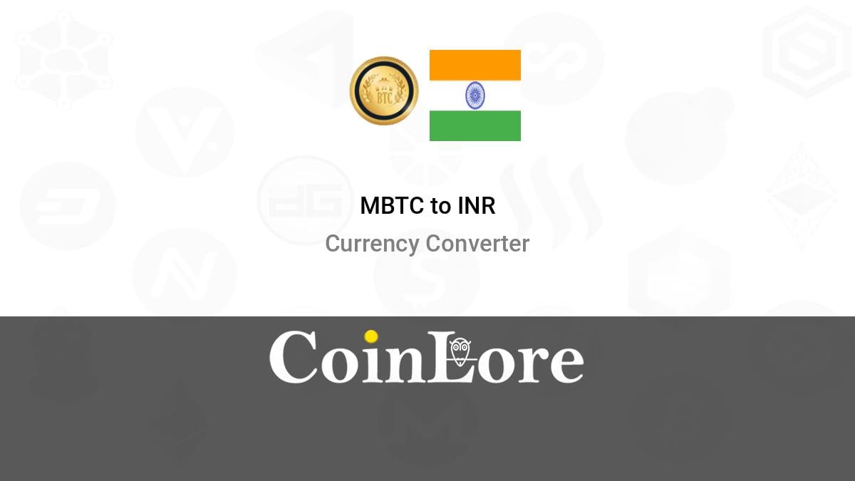 1 MBTC to BTC Exchange Rate Calculator: How much Bitcoin is 1 MiniBitcoin?