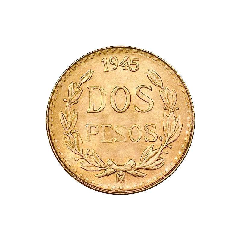 Buy 2 Peso Mexican Gold Coin - Varied Year - Guidance Corporation